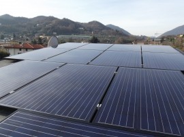 Impianto fotovoltaico 4,41 kWp Salò (BS) Vision vetro - vetro