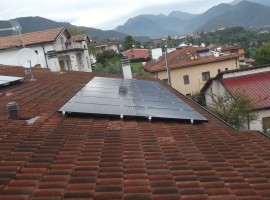 Impianto fotovoltaico 4,48 kWp Roè Volciano (BS)