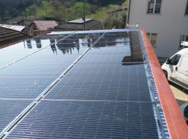 Impianto fotovoltaico 17,08 kWp Roè Volciano (BS) tecnologia vetro-vetro ultima generazione