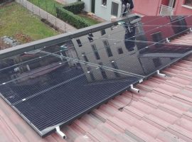 Impianto fotovoltaico 4,06 kWp Vobarno (BS) tecnologia vetro-vetro ultima generazione