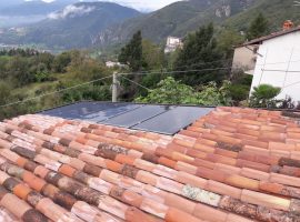 Impianto fotovoltaico 4,83 kWp Provaglio Val Sabbia (BS) tecnologia vetro-vetro ultima generazione