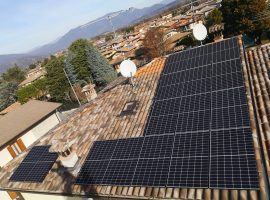 Impianto fotovoltaico 6 kWp, Calvagese della Riviera (BS)