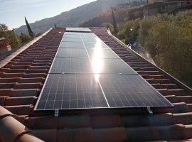 Impianto fotovoltaico 6 kWp, Salò (BS)