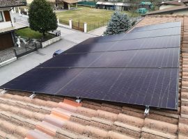 Impianto fotovoltaico 6 kWp, Sabbio Chiese (BS)