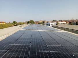 Impianto fotovoltaico 90 kWp, Casalmorano (CR)