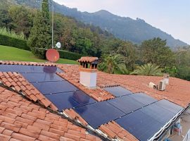 Impianto fotovoltaico 15,2 kWp, SALO'  (BS)