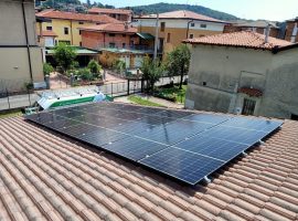 Impianto fotovoltaico 6Kwp, GAVARDO  (BS)
