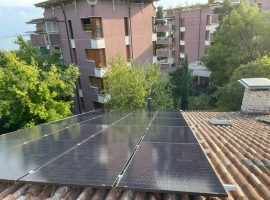Impianto fotovoltaico 8kWp, GARDONE RIVIERA (BS)