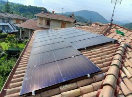 Impianto fotovoltaico 6Kwp, Sabbio Chiese (BS)